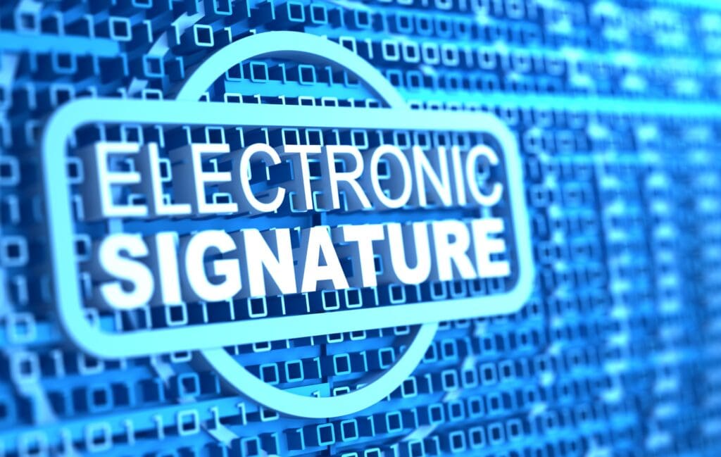 signature electronique