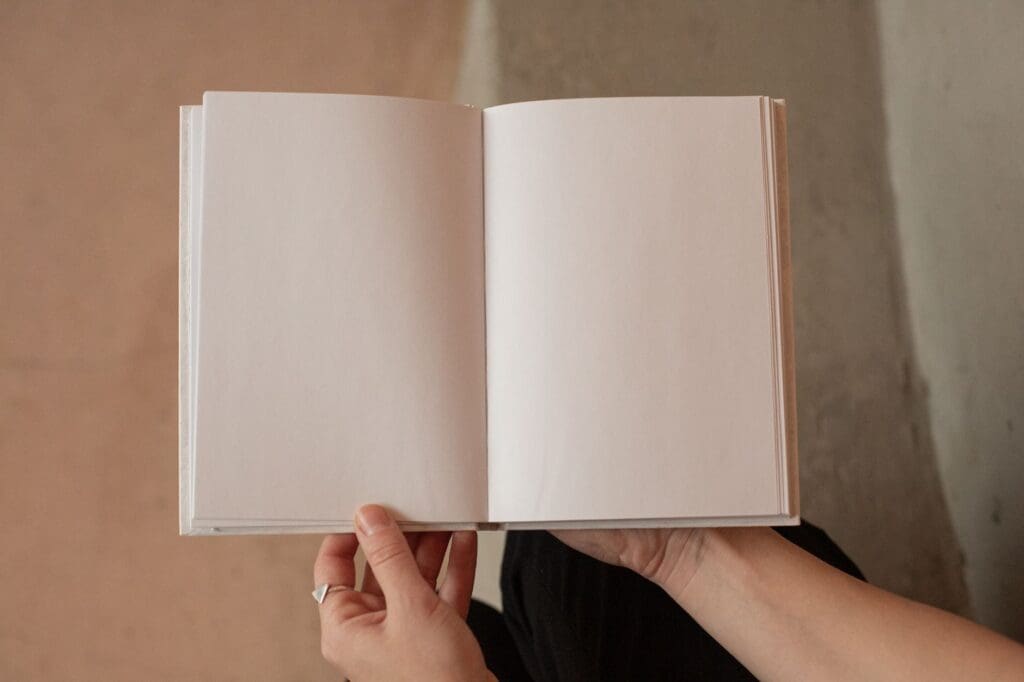 page Word vide