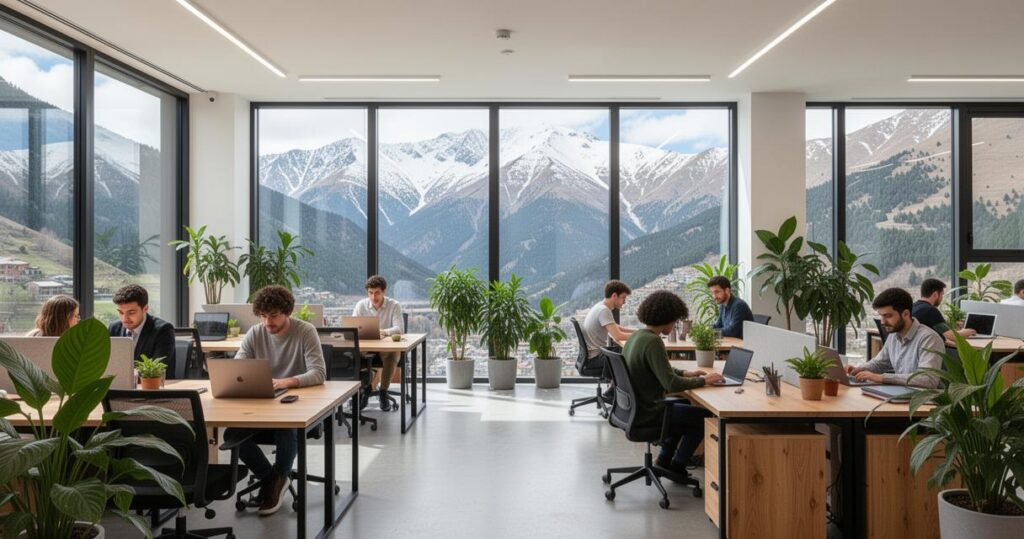 entrepreneurs web install&eacute;s en Andorre