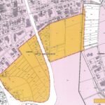 Immeubles de logements collectifs et voirie dans les quartiers nord de Marseille