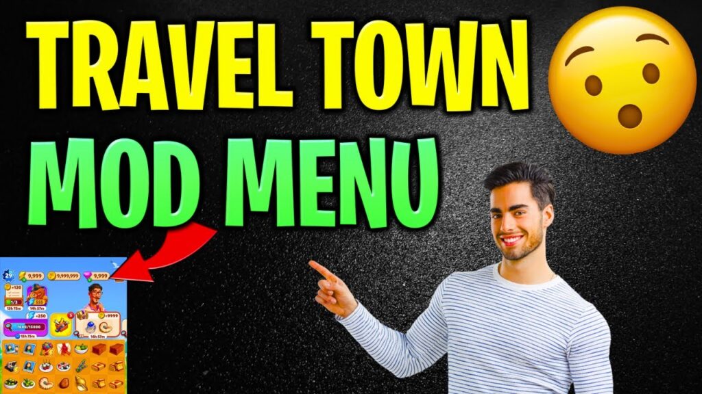 Barre d'énergie de Travel Town affichée sur l'écran d'un smartphone pendant une partie