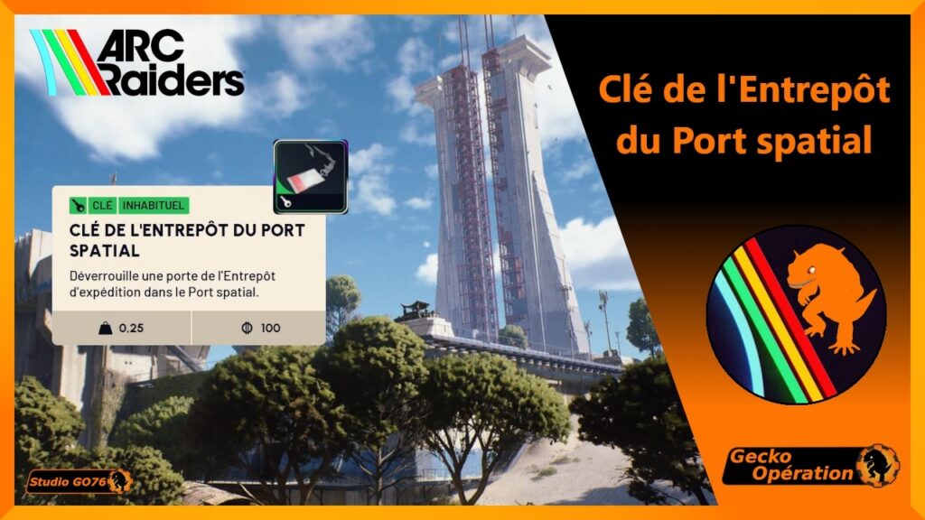 Porte verrouillée de l'Entrepôt d'Expédition sur la carte Port Spatial dans ARC Raiders