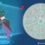 Bruyverne, le Pokémon Noivern de type Dragon et Vol, aux grandes oreilles et au corps de wyverne